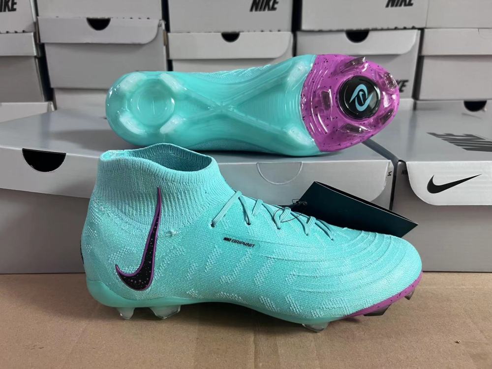 High Top Waterproof Full Knit Women's World Cup Monthly FG Football Shoes