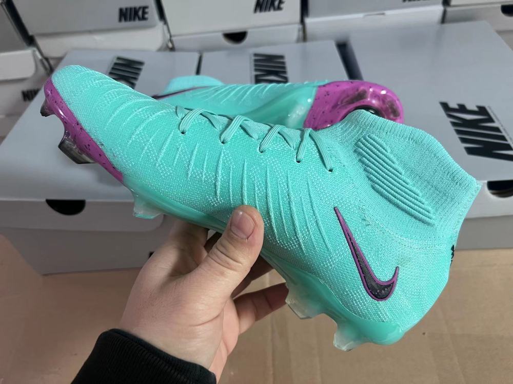 High Top Waterproof Full Knit Women's World Cup Monthly FG Football Shoes