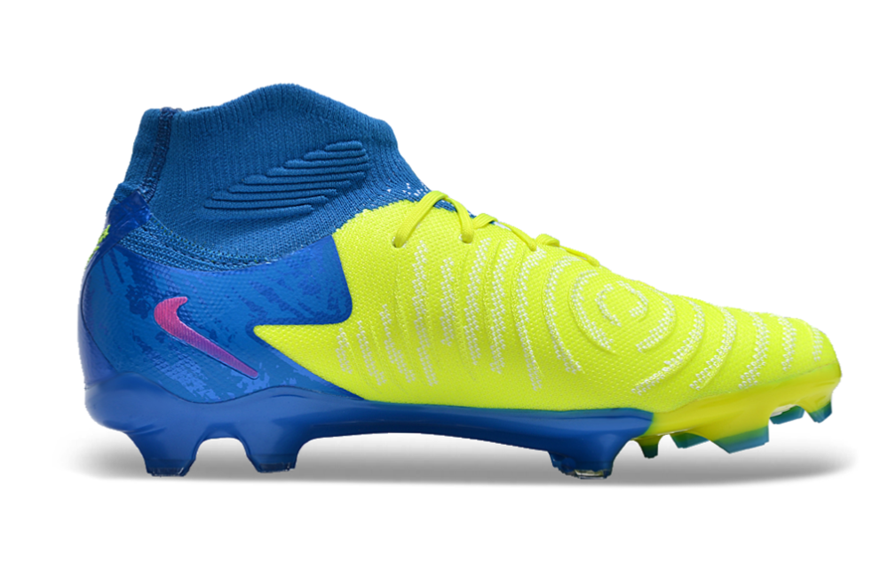 High-top waterproof full knit moon brake original sole FG football Shoes