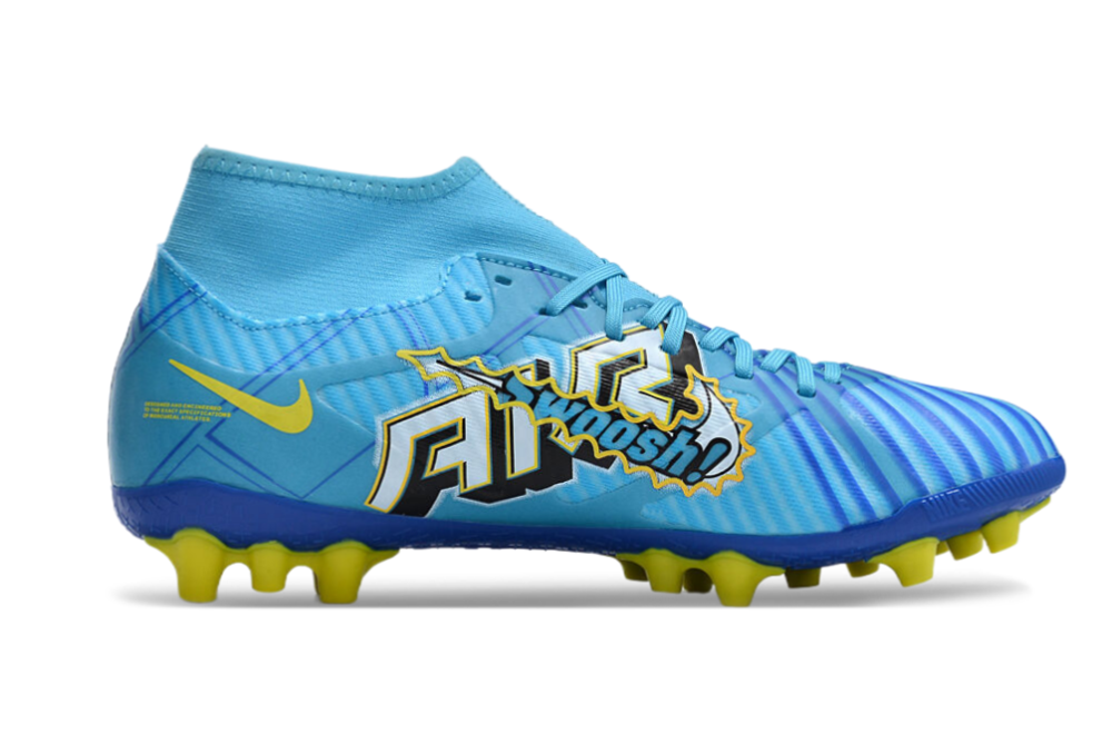 High Top Assassin XV Sockliner Waterproof AG Football Shoes