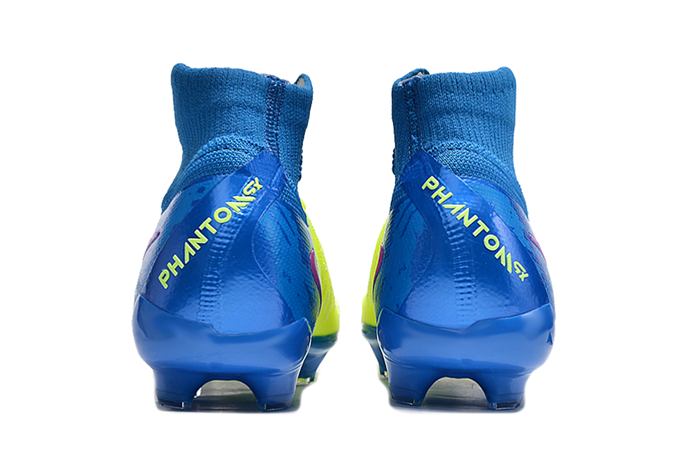 High-top waterproof full knit moon brake original sole FG football Shoes