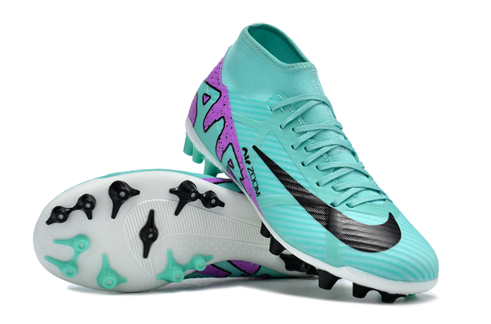 High Top Assassin XV Sockliner Waterproof AG Football Shoes