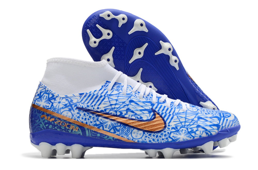High Top Assassin XV Sockliner Waterproof AG Football Shoes