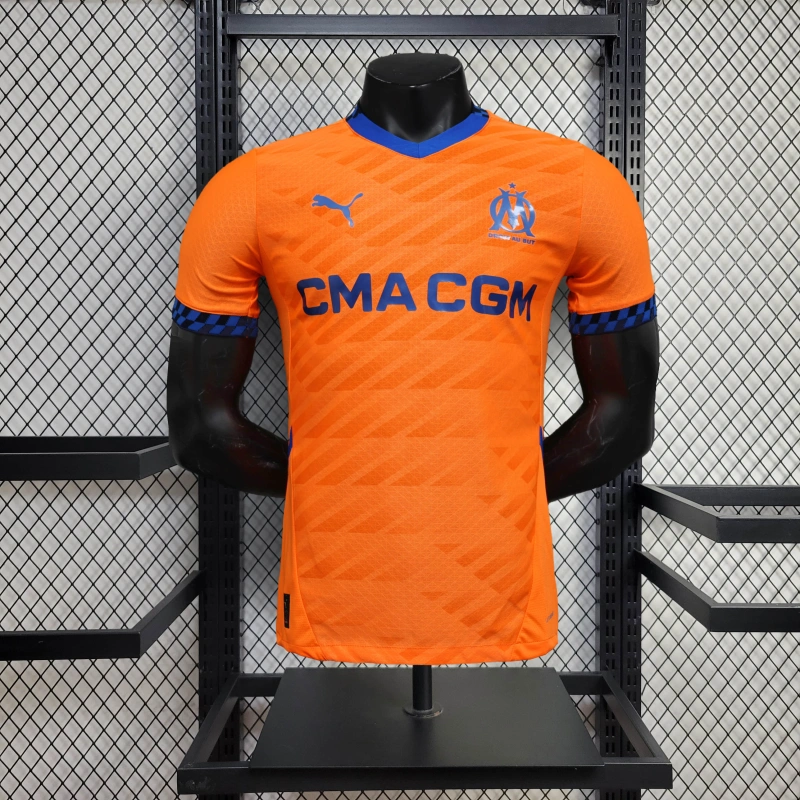 Marseille 2 away player 24/25 Football team shirt jersey