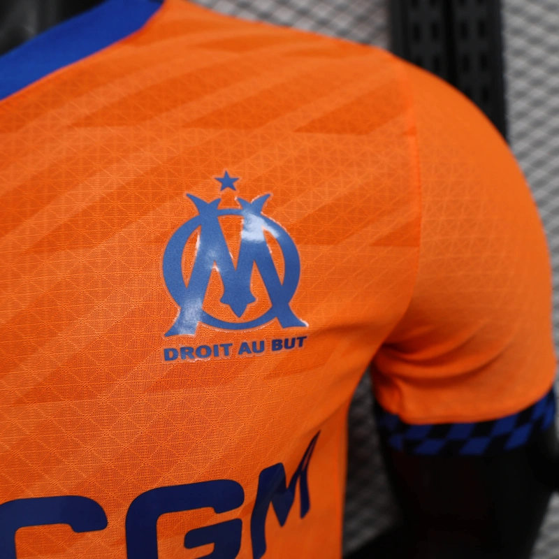 Marseille 2 away player 24/25 Football team shirt jersey