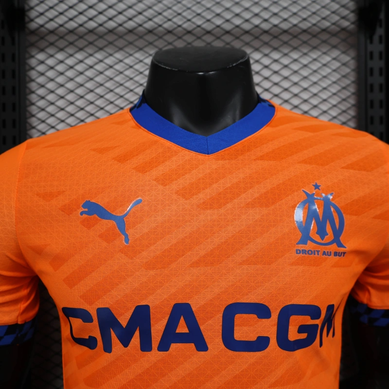 Marseille 2 away player 24/25 Football team shirt jersey