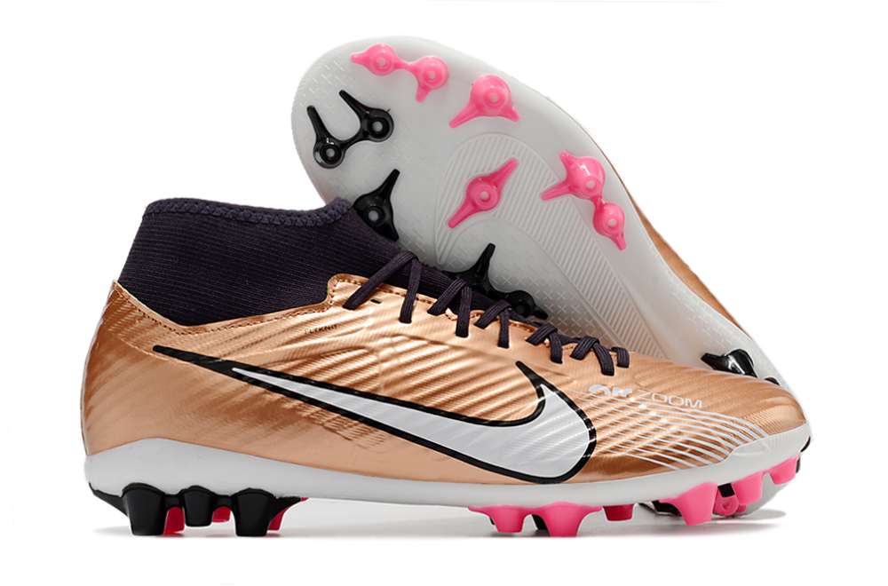 High Top Assassin XV Sockliner Waterproof AG Football Shoes