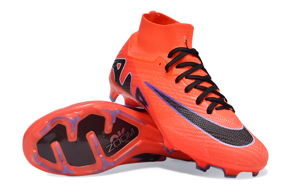Assassin XV High Top Bonded Pack Kit Built-in Full Air Cushion Waterproof Knitted FG Football Shoes