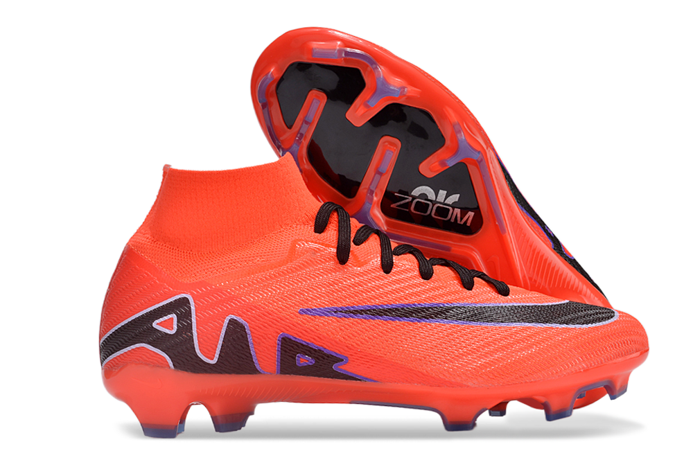 Assassin XV High Top Bonded Pack Kit Built-in Full Air Cushion Waterproof Knitted FG Football Shoes