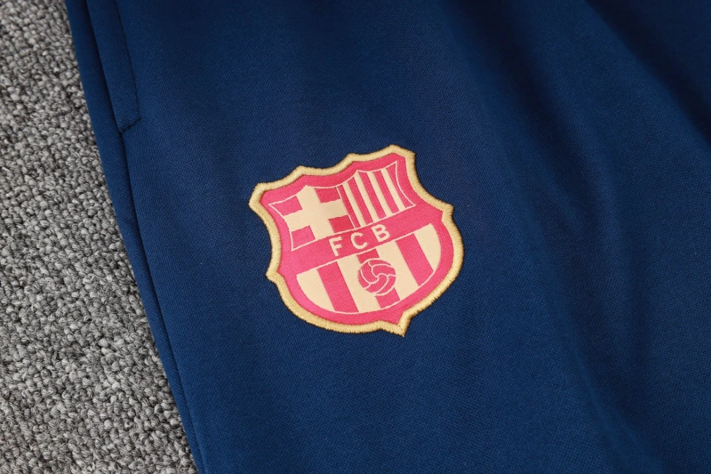 Barcelona Long-sleeved half-pull training kit 24/25 Football team shirt jersey Sports shirt