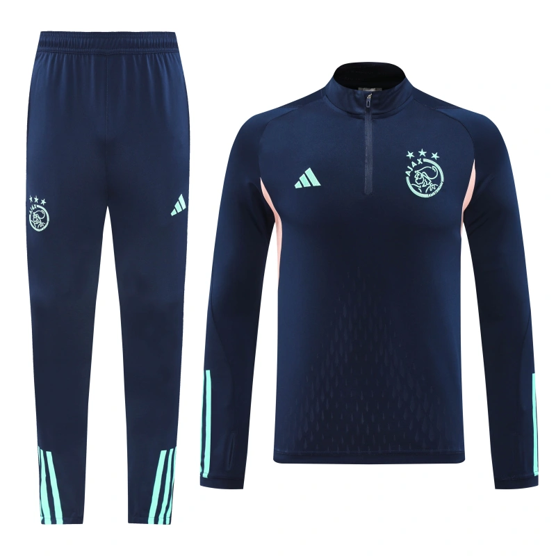 Ajax Long-sleeved half-pull training kit 24/25 Football team shirt jersey Sports shirt