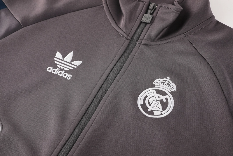 Real Madrid 2 Away jacket training suit set 24/25 Football team shirt jersey Sports shirt