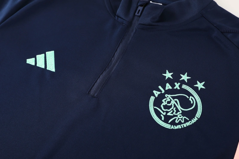 Ajax Long-sleeved half-pull training kit 24/25 Football team shirt jersey Sports shirt
