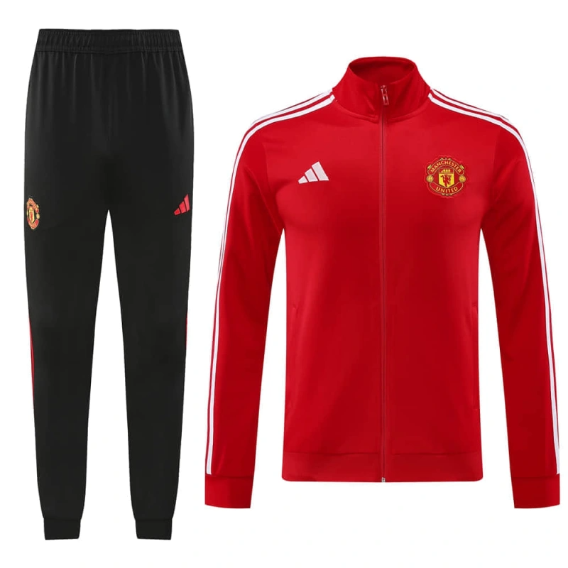 Manchester United jacket training suit set 24/25 Football team shirt jersey Sports shirt