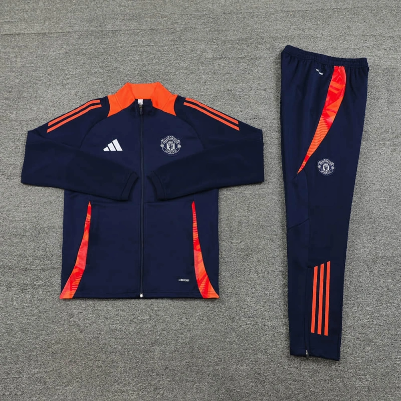 Manchester United jacket training suit set 24/25 Football team shirt jersey Sports shirt