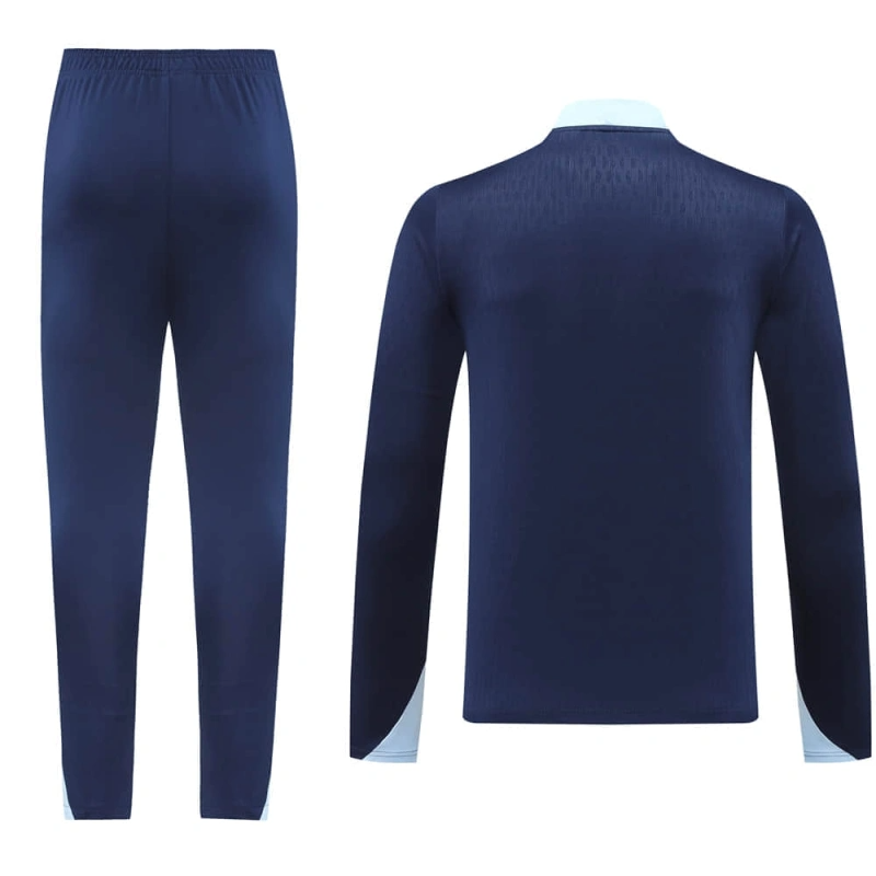 France Long-sleeved half-pull training kit 24/25 Footbal team shirt jersey Sports shirt