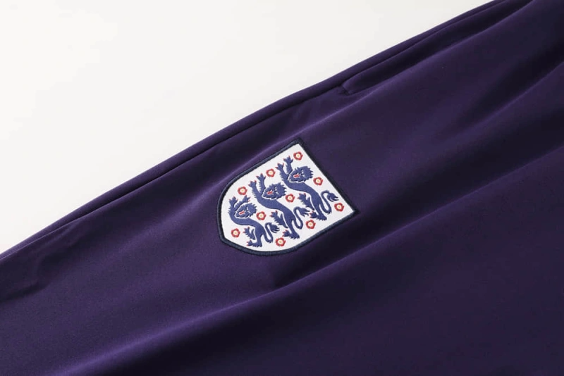 England Long-sleeved half-pull training kit 24/25 Footbal! team shirt jersey Sports shirt
