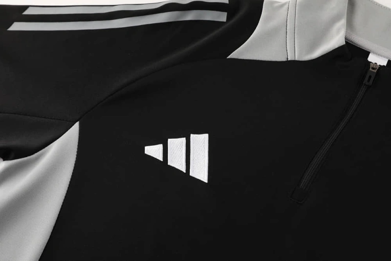 Adidas Long-sleeved half-pull training kit 24/25 Football team shirt jersey Sports shirt