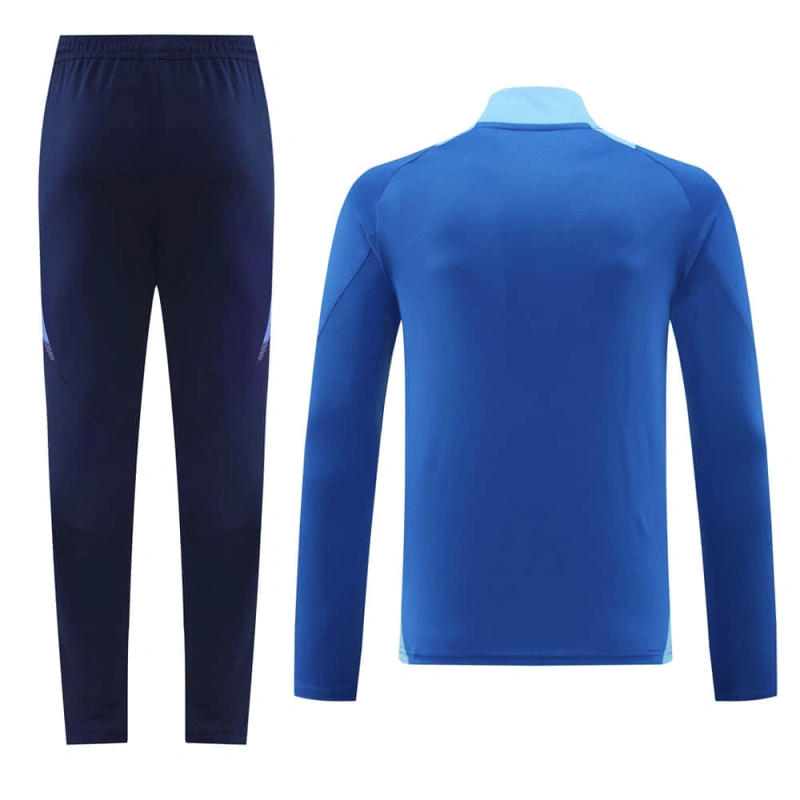 Adidas Long-sleeved half-pull training kit 24/25 Football team shirt jersey Sports shirt
