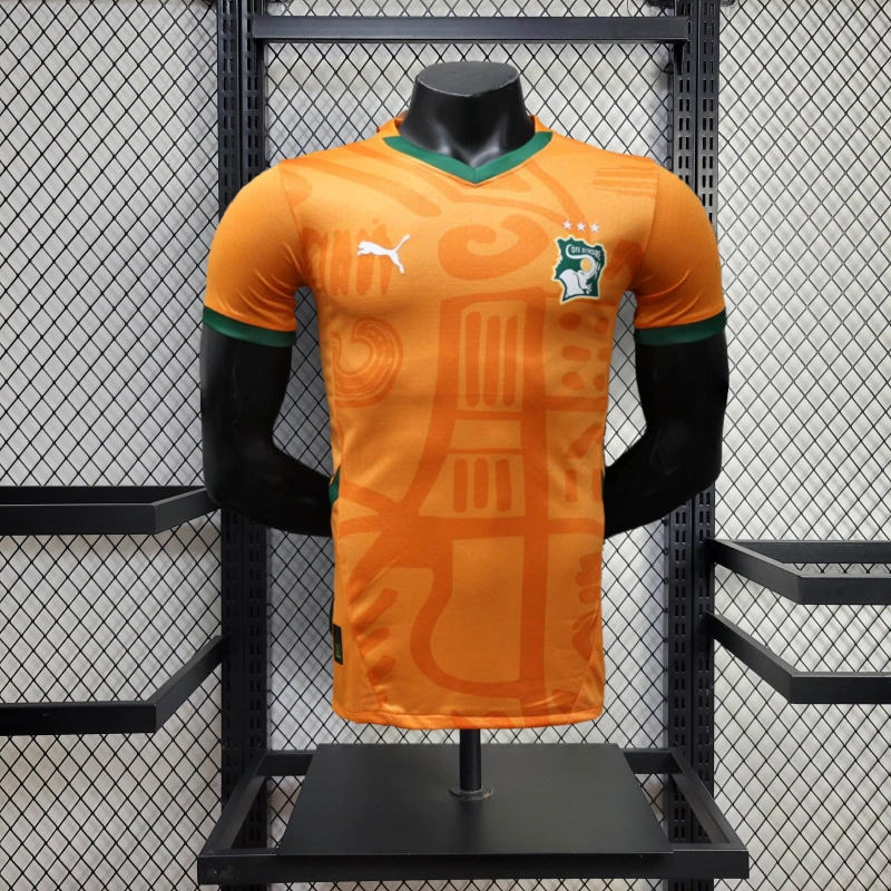Ivory coast home player 24/25 Football team shirt jersey Sports shirt