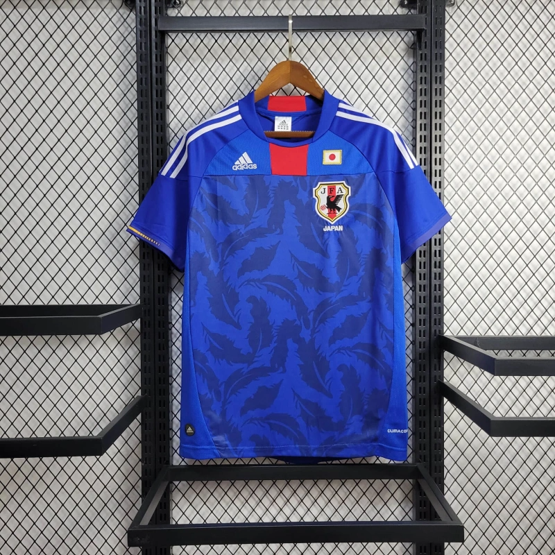 Retro japan Home 2010 Football team shirt jersey Sports shirt