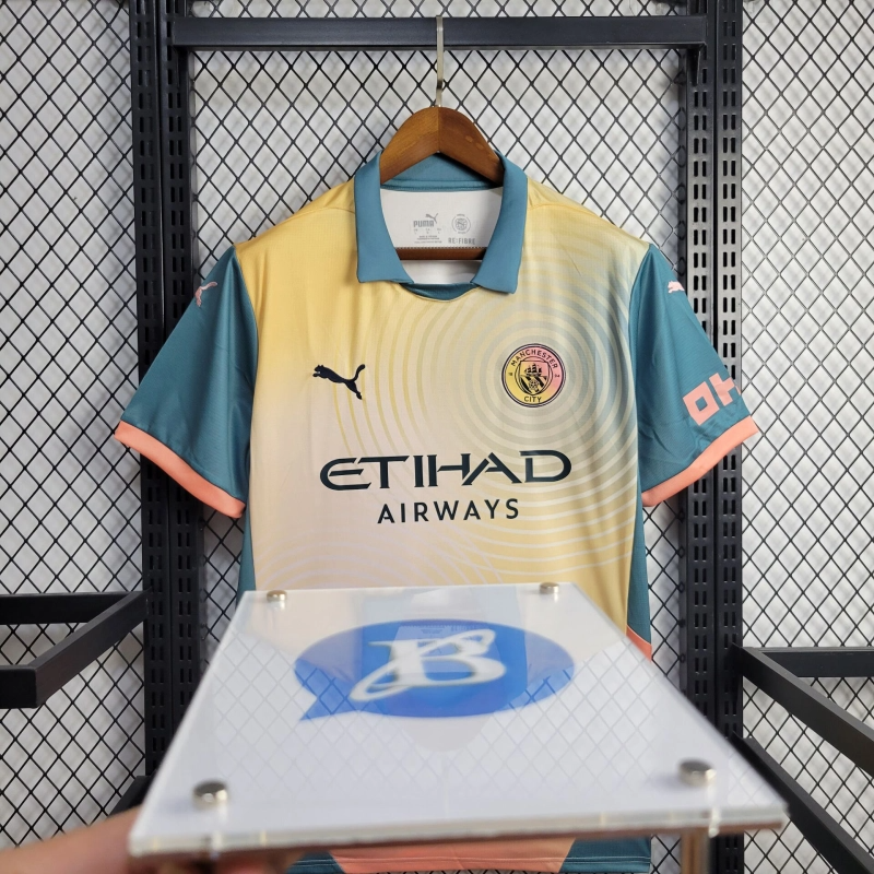 Manchester City 3 away 24/25 Football Team Shirt jersey