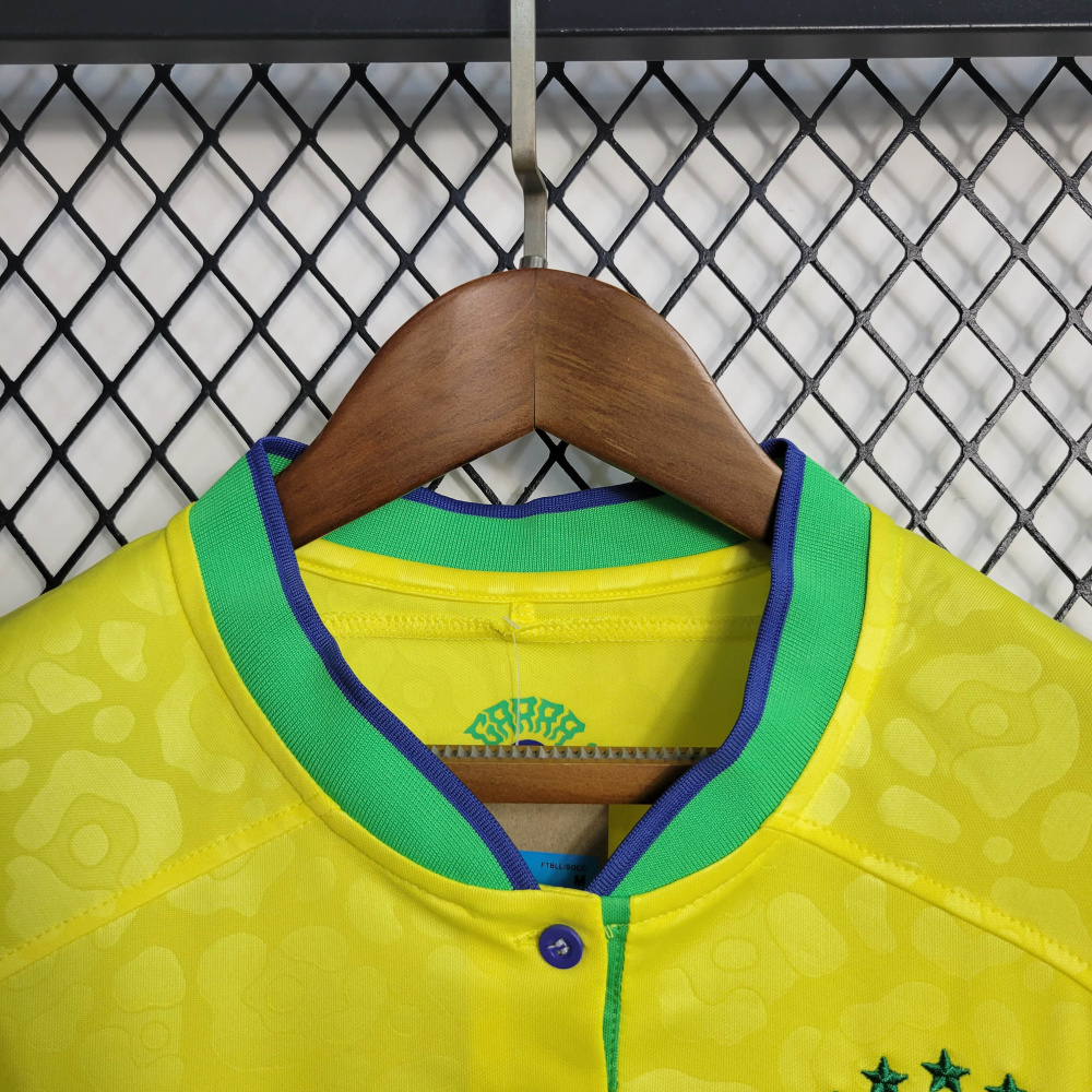 22/23 Women Brazil Home Size S-XXL