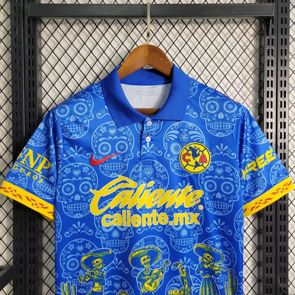 23/24 Club América  POLO Blue Special Edition Size S-4XL