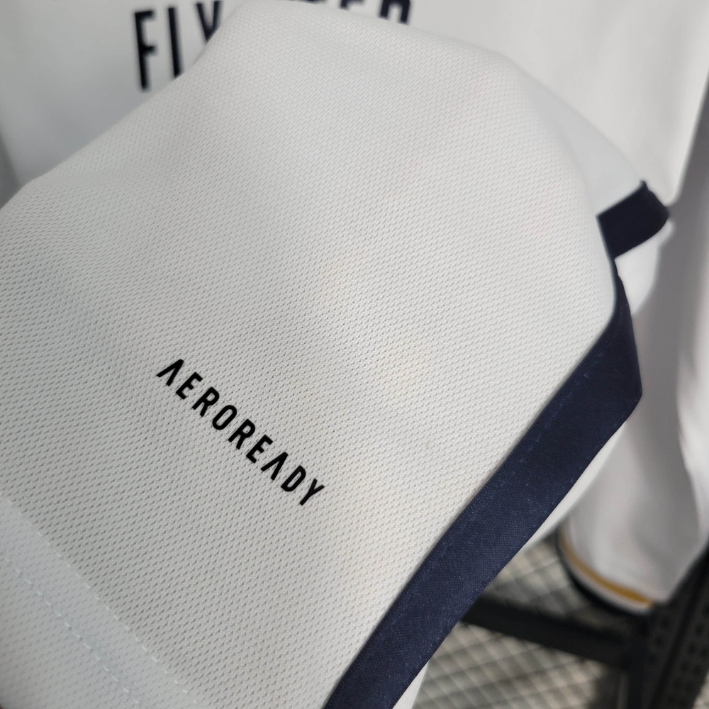 23/24 Real Madrid Home Long Sleeve Size S-XXL