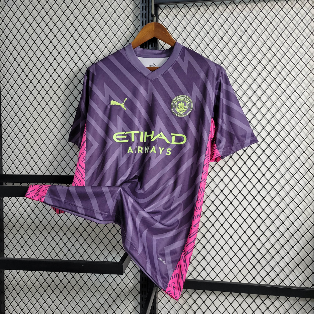 23/24 Manchester City Purple Goalkeeper Size S-XXL