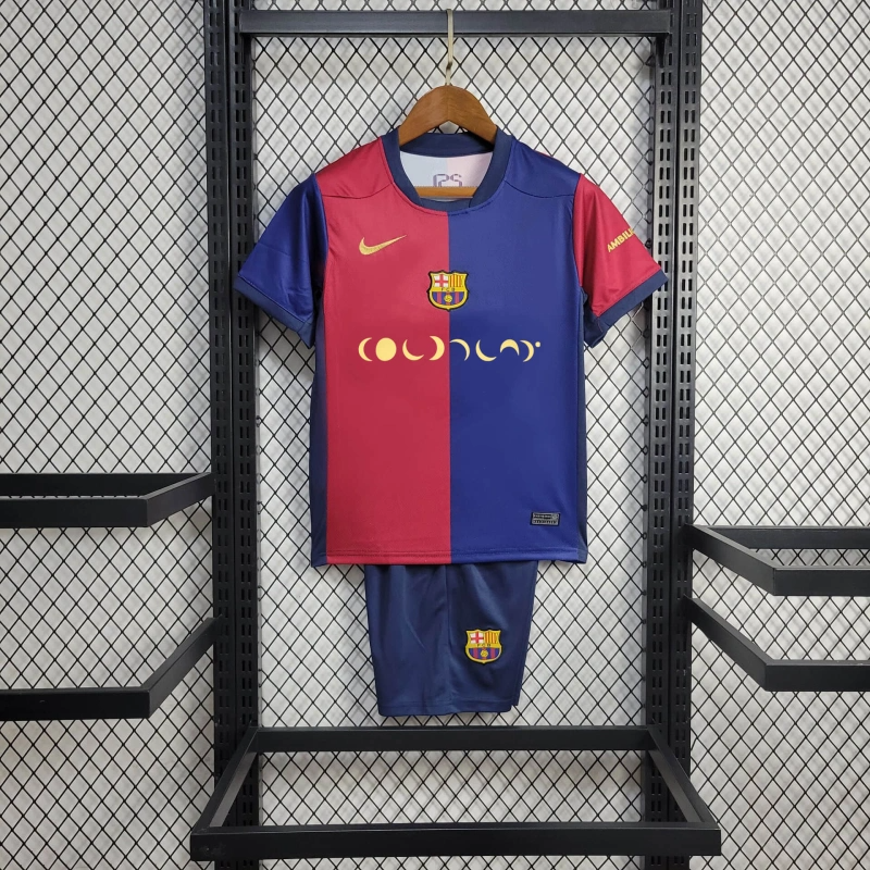 Barcelona Home KlDS 24/25 Football team shirt jersey Sports shirt