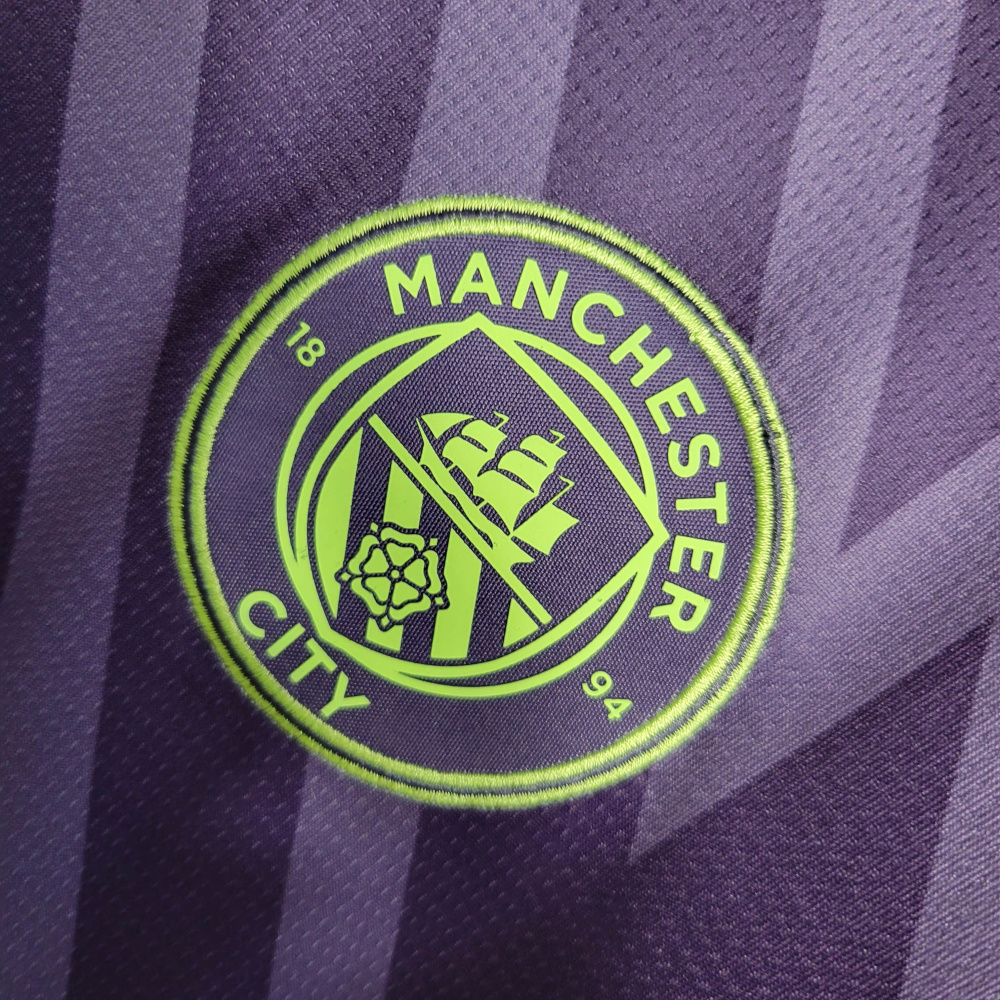 23/24 Manchester City Purple Goalkeeper Size S-XXL