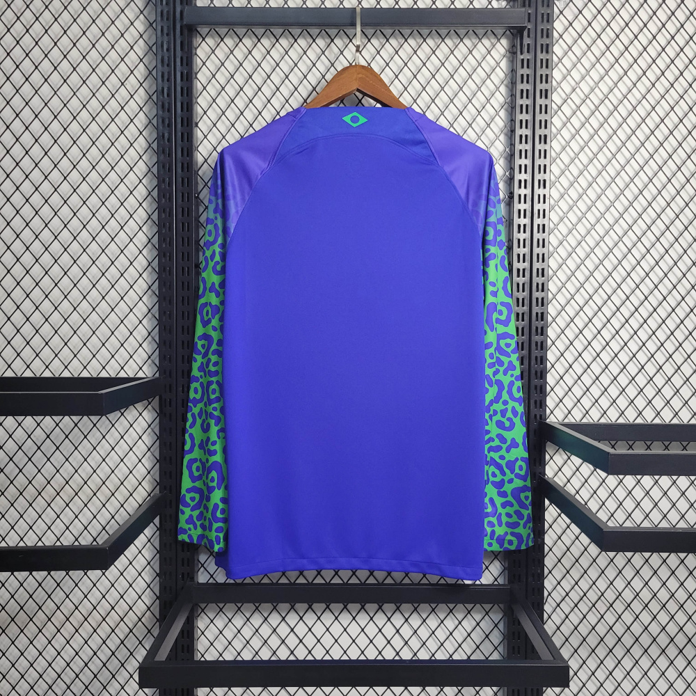 22/23 Brazil  Away Long Sleeve Size S-XXL