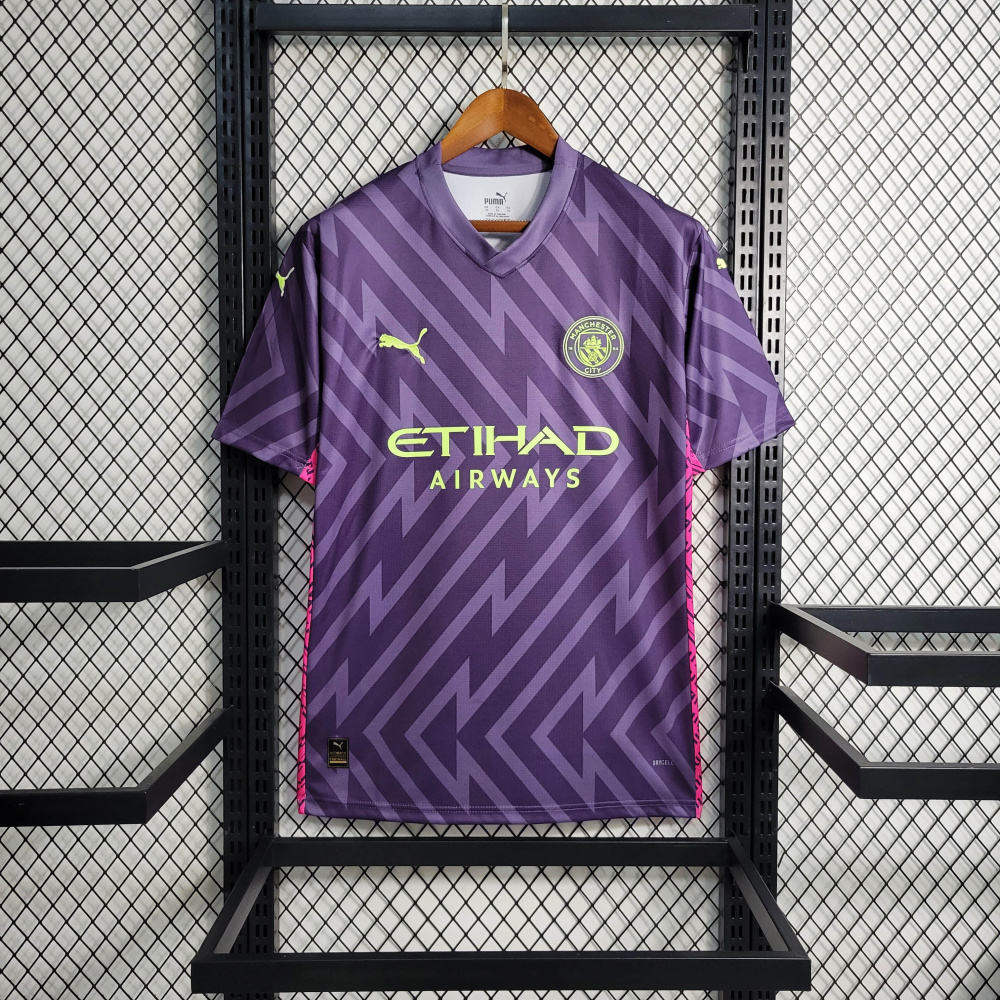 23/24 Manchester City Purple Goalkeeper Size S-XXL