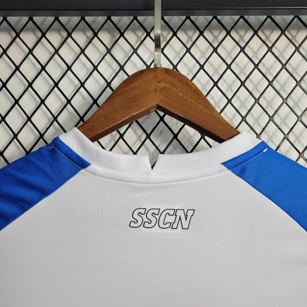 23/24 Napoli Champions Edition White Size S-XXL
