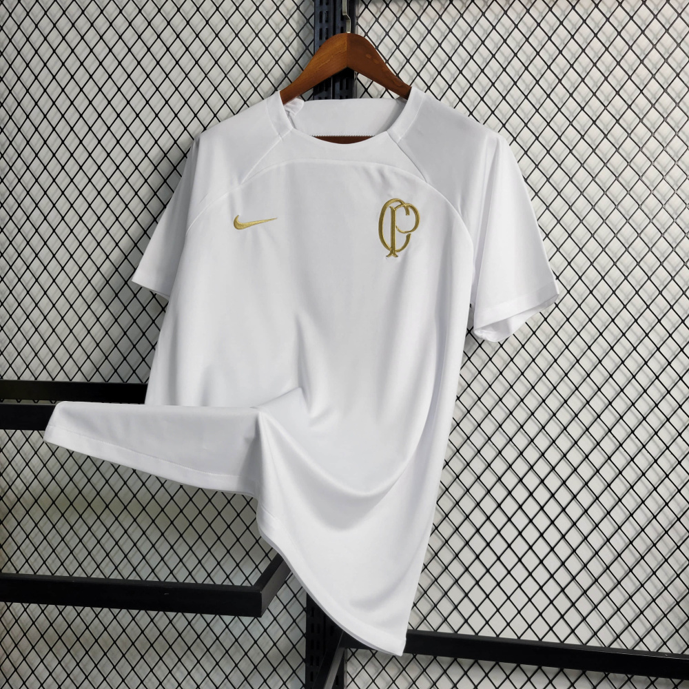 22/23 Corinthian Training Shirt White Size S-XXL