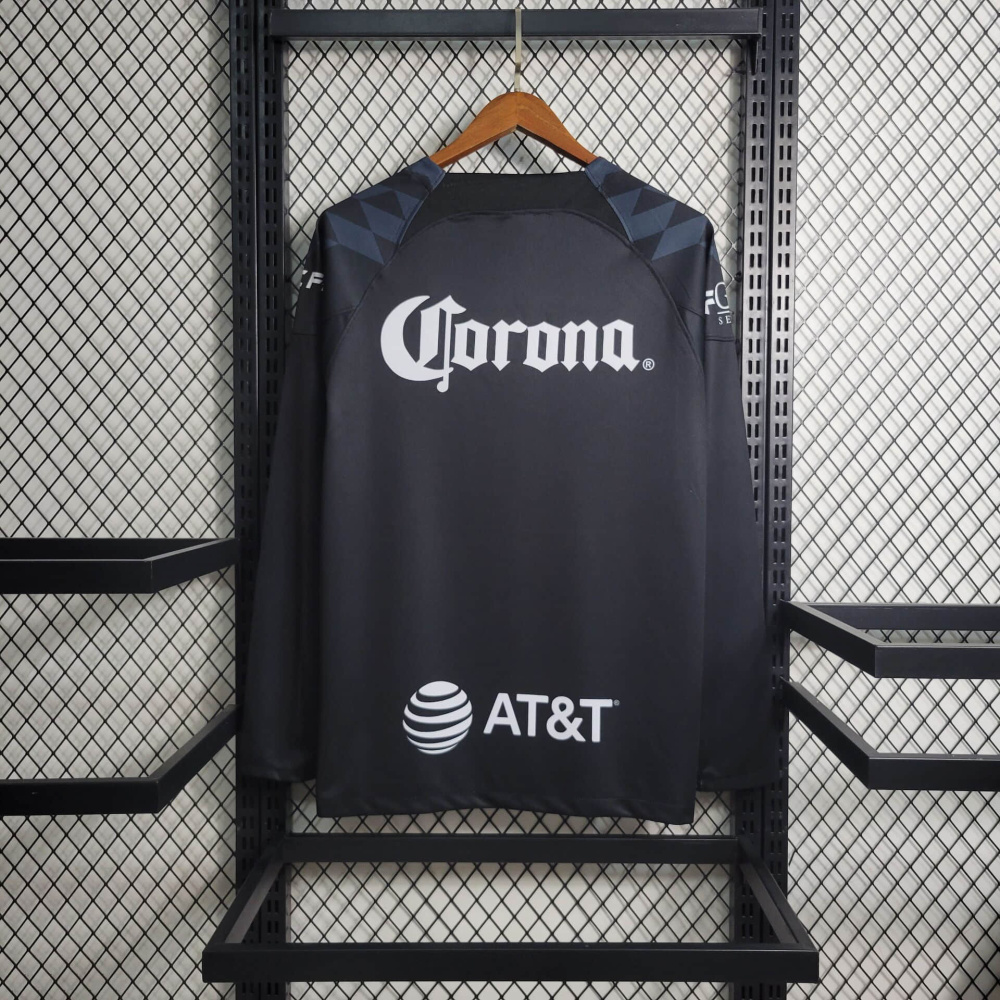 23/24 Club América Black Training Suit Long Sleeve Size S-4XL