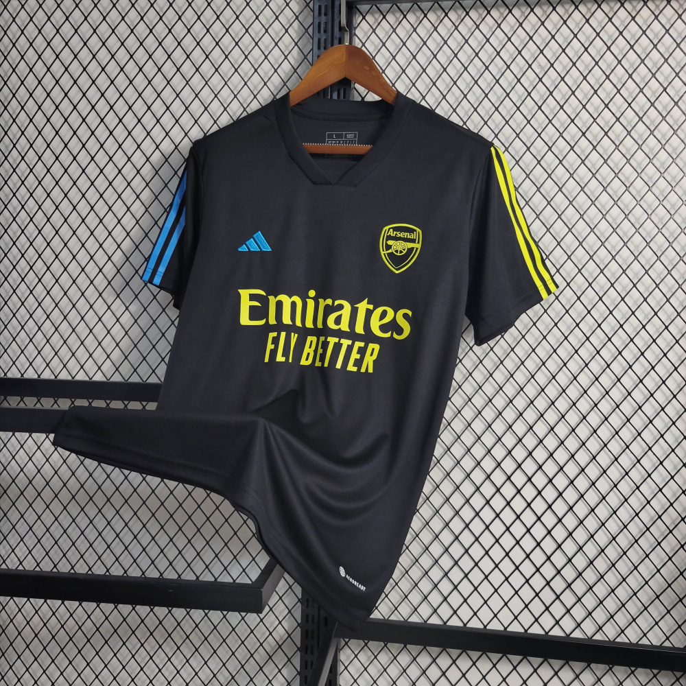 23/24 Arsenal Black Training Shirt Size S-XXL