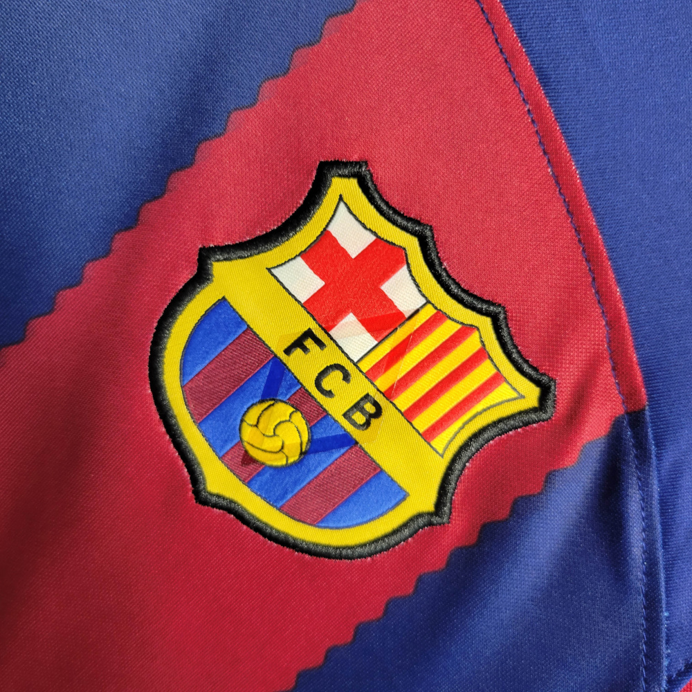 23/24 Barcelona Home Long Sleeve Size S-XXL