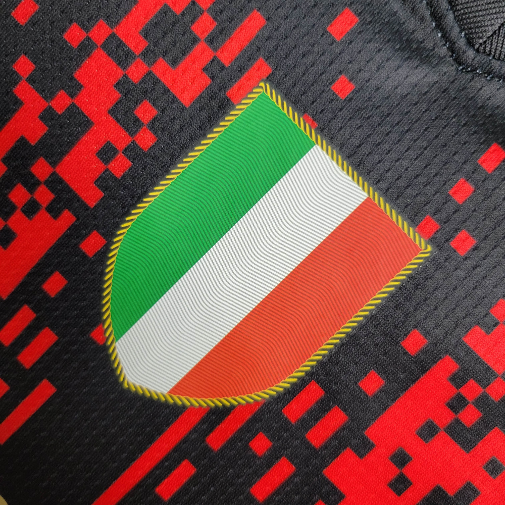 23/24 kids AC Milan 3rd away game size 16-28