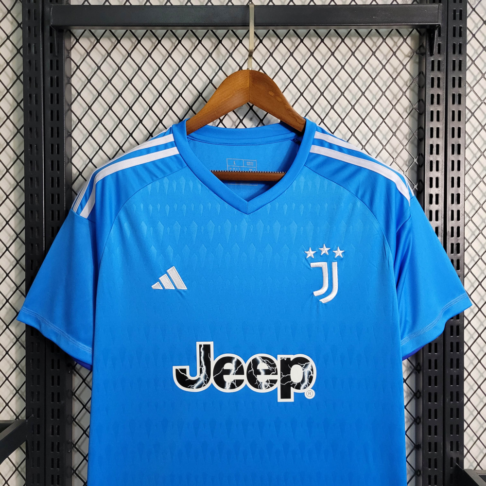 23/24 Juventus Blue Goalkeeper Size S-XXL