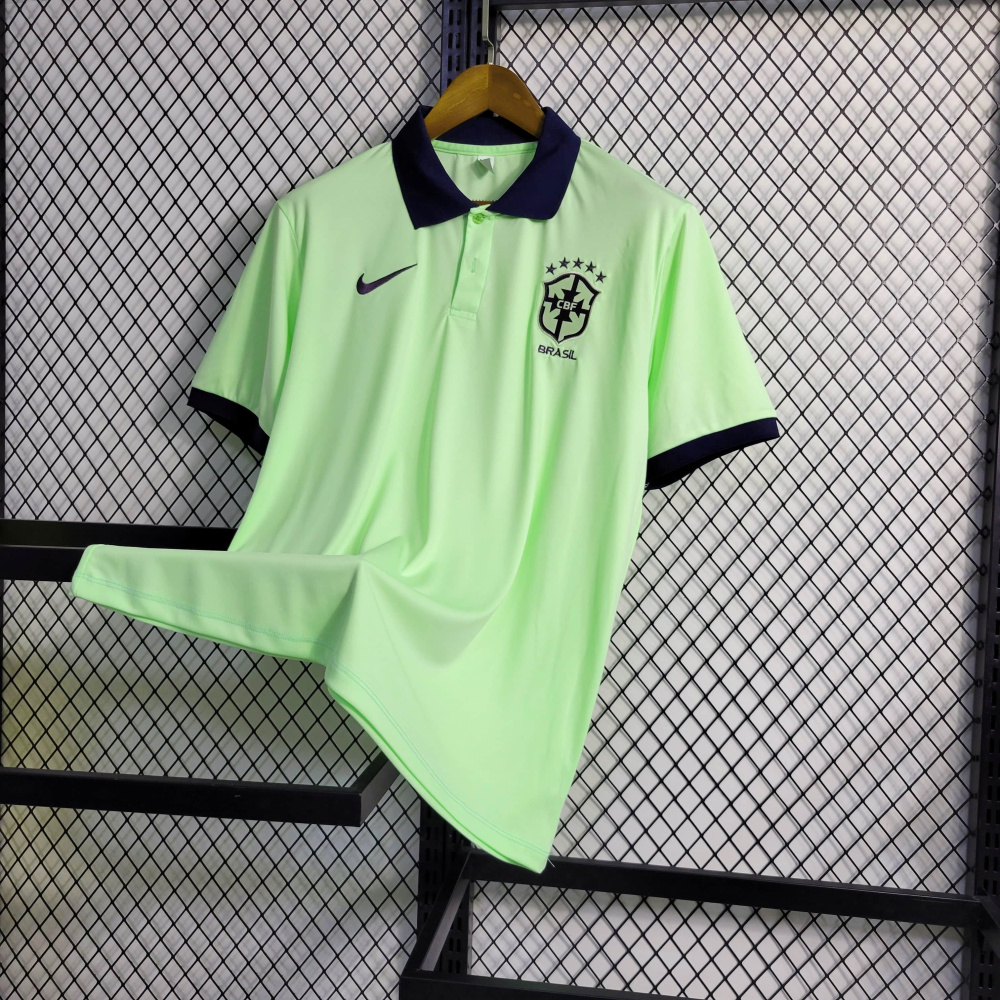 23/24 Brazil Light Green POLO Size S-XXL