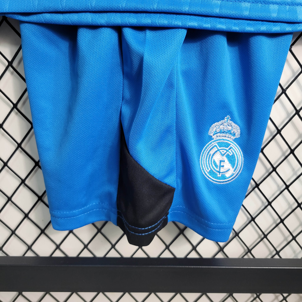 23/24 KIDS Real Madrid Blue Goalkeeper Size 16-28