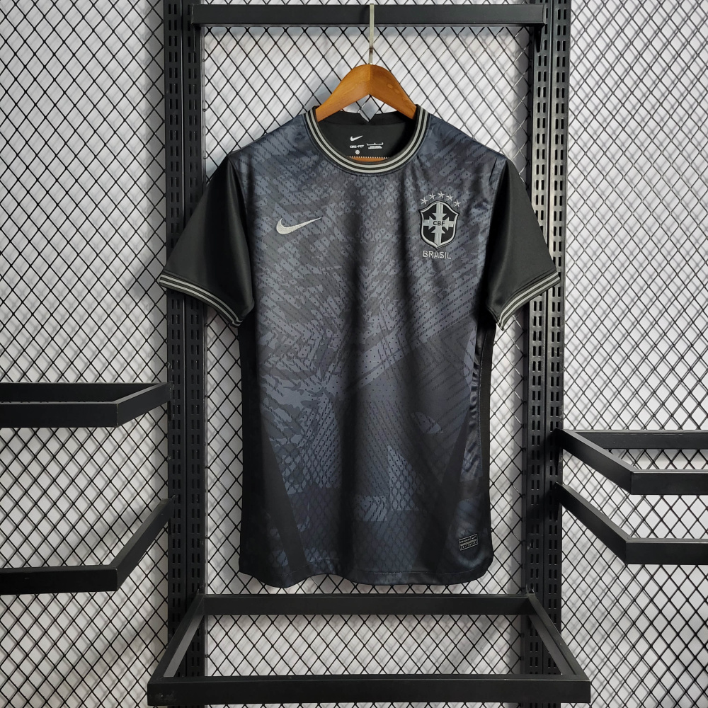 2022 Brazil Black Size S-XXL