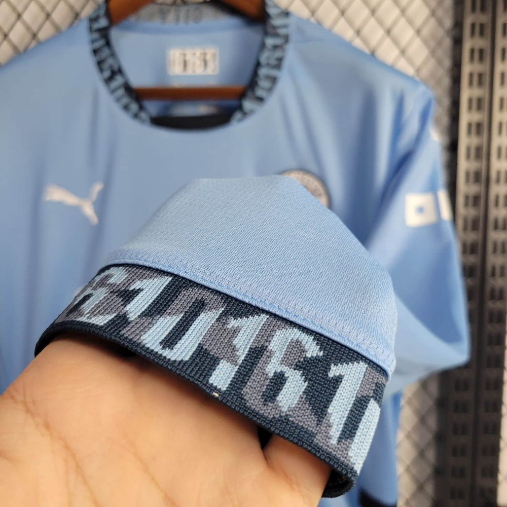Manchester City home 24/25 long sleeve football team shirt