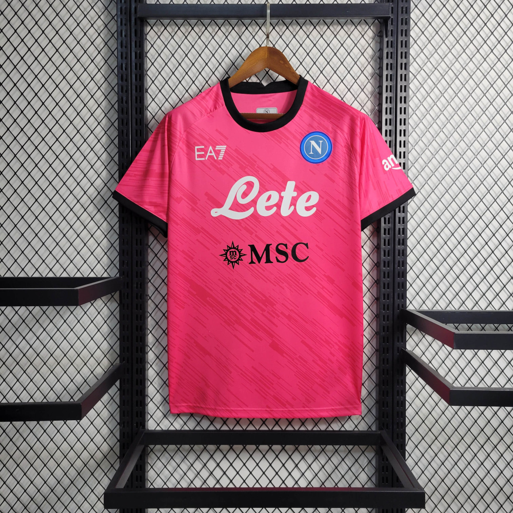 23/24 Napoli  Red Goalkeeper Size S-3XL