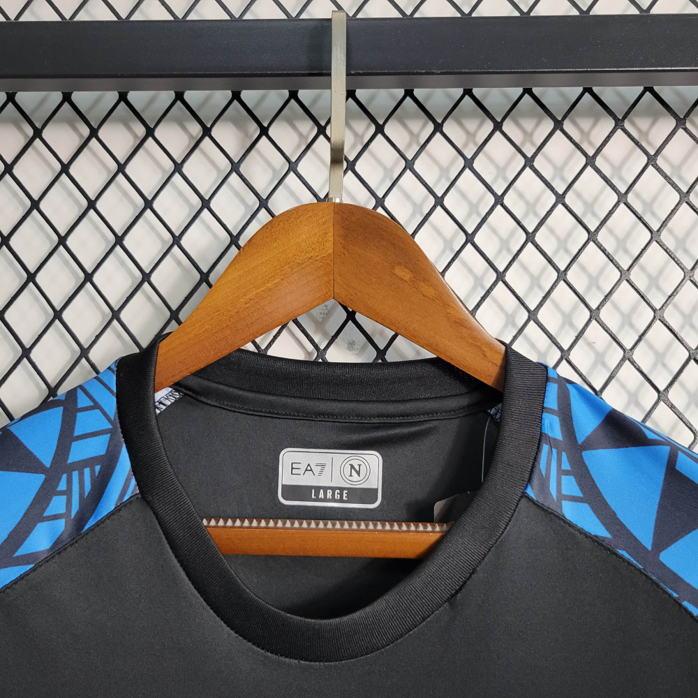 23/24 Napoli Black Training Suit Size S-4XL