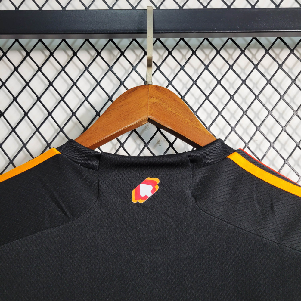 23/24 AS Roma Black 2 away size S-4XL