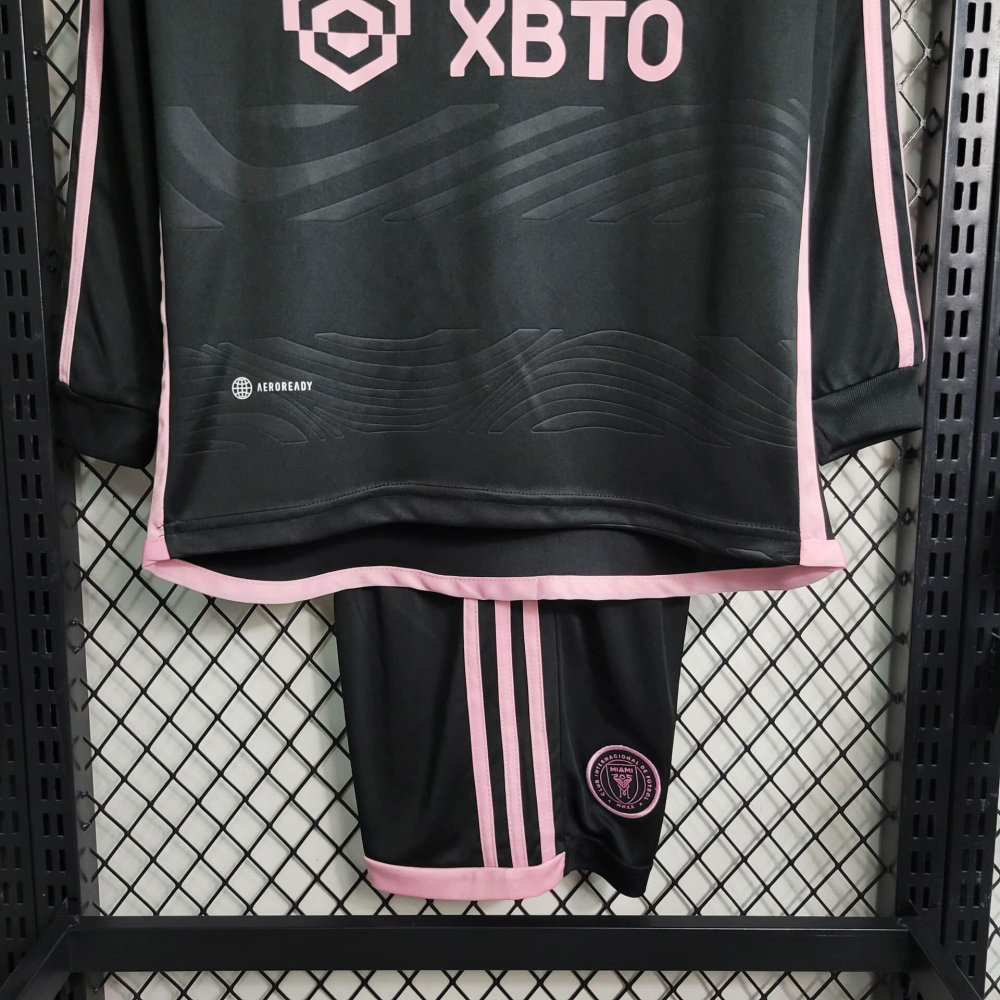 23/24 kids intermiamicf away long sleeve sizes 16-28