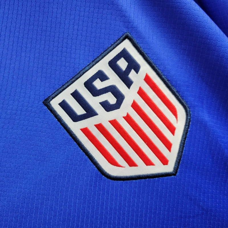 U.S.A away women 2425 Football team shirt jersey